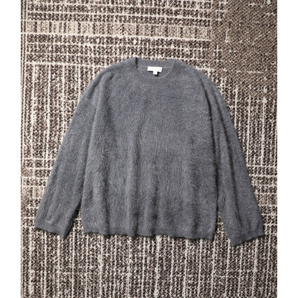 TANG TOWN 奢华质感 高密长毛拉绒1oo%羊绒 蓬松亲肤羊绒衫/毛衣