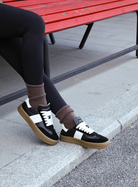 TANG TOWN吸湿保暖中筒袜子女百搭简约2025年春秋新款 DZAF17208