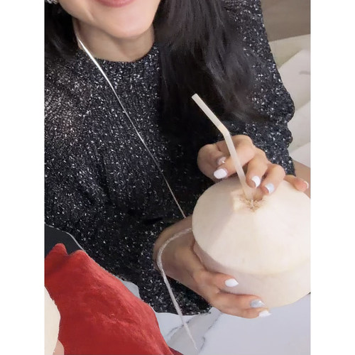 TANG TOWN自制 上身自带“时髦光环”棉混纺黑银丝精致时装针织衫