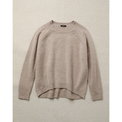 TANG TOWN自制 高级时髦格调 羊绒羊毛柔韧挺括针织羊绒衫 毛衣