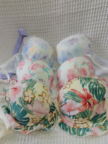 大码32/70D日韩内衣文胸有钢圈聚拢刺绣蕾丝多扣无插垫杂款