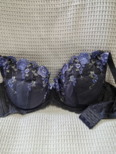 大码42/95G日韩内衣文胸有无钢圈聚拢刺绣蕾丝多扣无插垫杂款