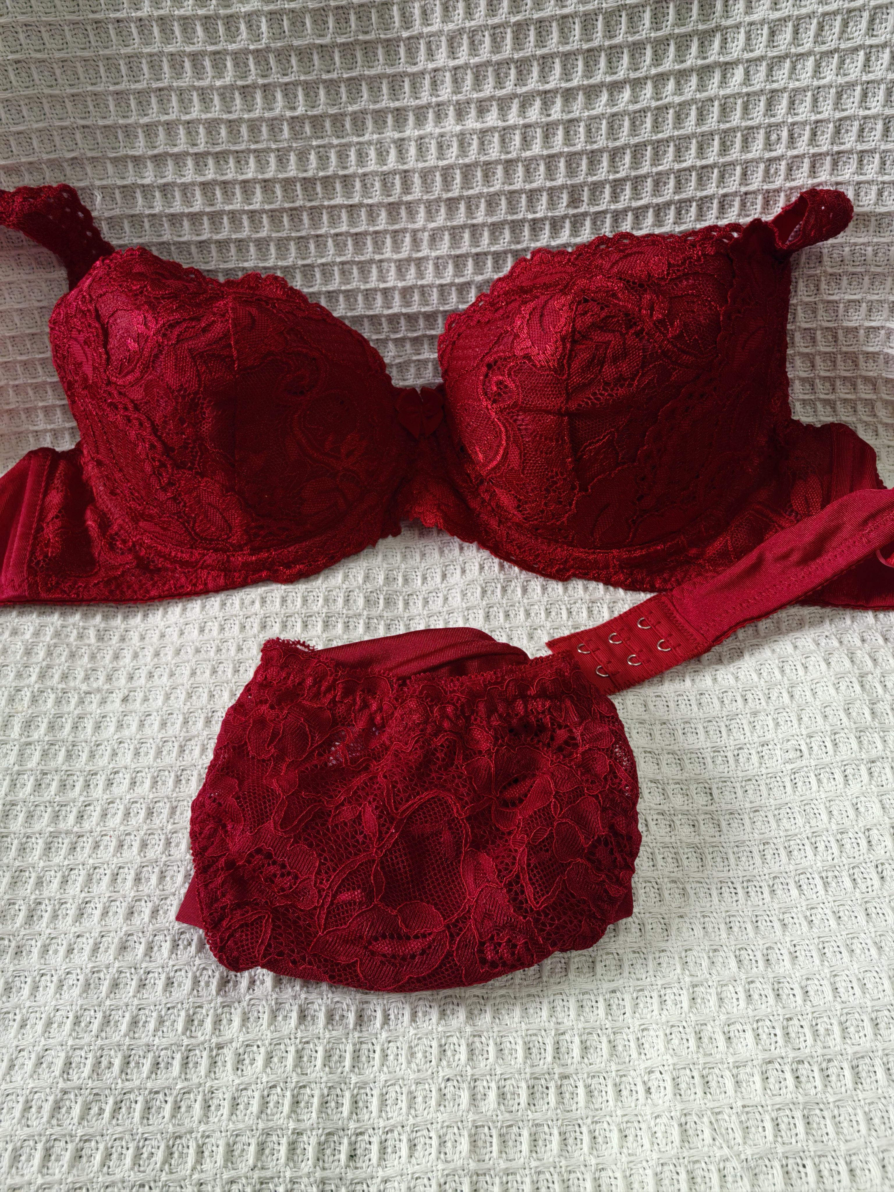 大码38/85AB日韩欧美内衣文胸套装有钢圈聚拢刺绣蕾丝多扣无插垫,女士内衣/男士内衣/家居服,文胸,淘宝优惠券,粉丝福利购,淘宝优惠卷