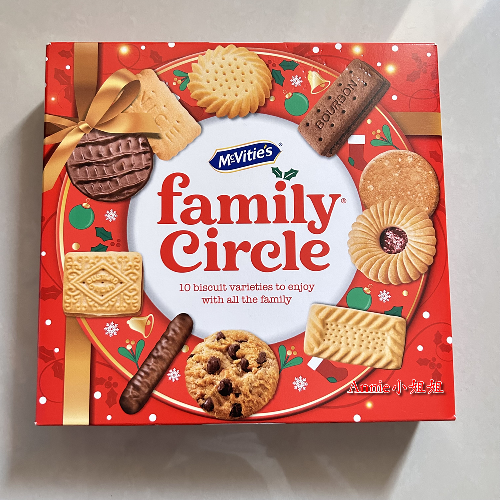 英国原装进口花式曲奇饼干礼盒伴手礼盒圣诞节零食小吃装多种口味