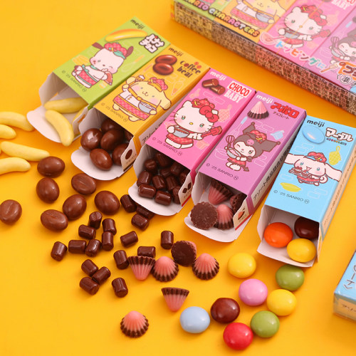 日本进口明治五宝巧克力豆