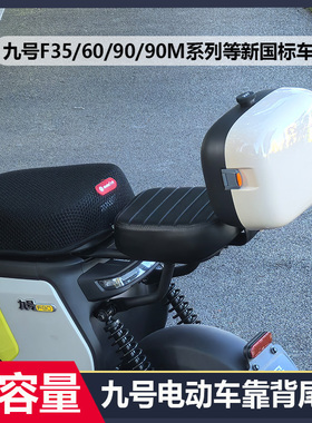 适用于九号电动车FZ3/F90/A系/F2Z/Fz110 Nz Mz Qz后备箱靠背尾箱