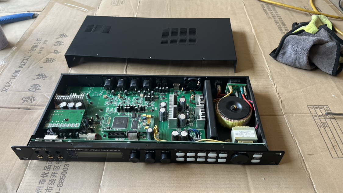 二手韵乐X3效果器KTV酒吧舞台数字前级原装正品无修九新功能完好