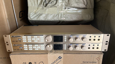 二手派对屋DAK5000卡拉OK前级效果器家用K歌神器防啸叫唱歌轻松