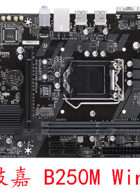 Gigabyte/技嘉 B250M-Wind D2V D3V HD3带M2接口1151针6代7代DDR4