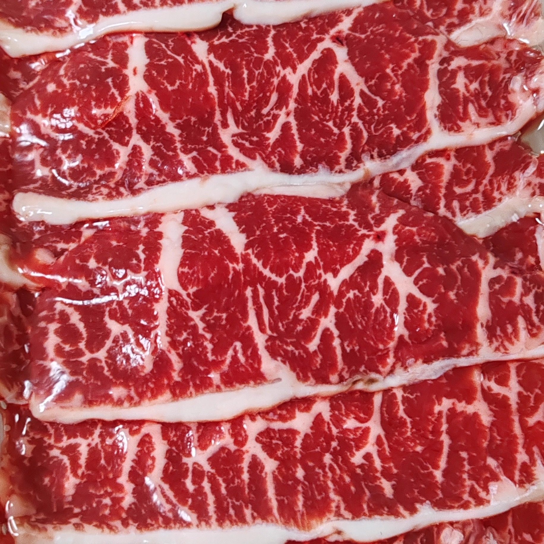 澳洲m6-M7和牛臀腰肉盖烤肉片野餐清真精修小西冷厚切寿喜烧烤肉