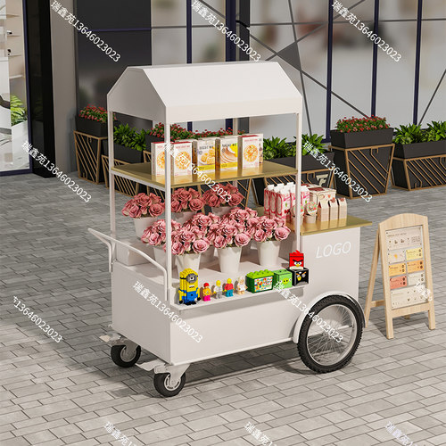 银行礼品小推车阶梯乐高展示台