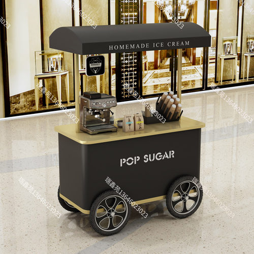 展示车网红摆摊移动展示架