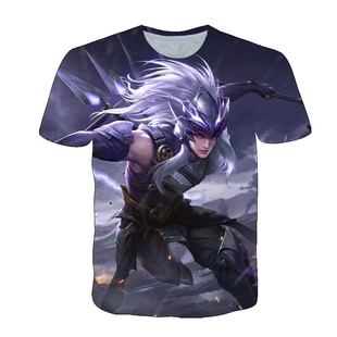 新王者荣耀马超原皮短袖T恤衣服男女春夏装学生青少年体恤cos上衣