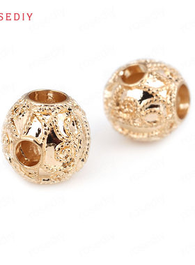 Diy饰品手工材料 铜镀真金 手链配件 三通珠 佛头珠 手链珠 31359