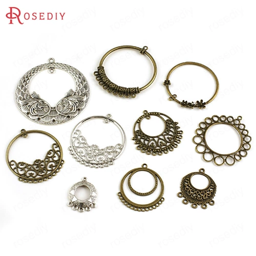 Аксессуар, аксессуары, ретро металлические серьги