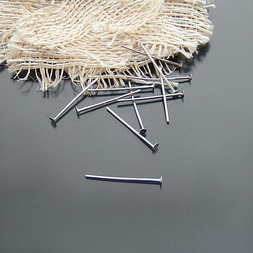 DIY 쥬얼리 액세서리 머리 장식 헤어 액세서리 T 바늘 구리 바늘 철 바늘 플랫 바늘 T 자형 바늘 구슬 바늘