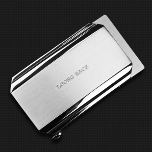 带头单卖不锈钢滚轴腰带头自动扣 皮带扣男无牙无孔扣头高档3.8裤