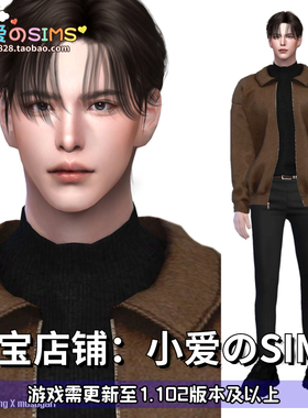 模拟人生4人物捏脸 | 男娃 Enzo | 1.102版本丨搭配1套装扮Mods