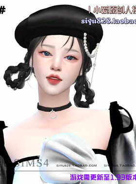 【小爱原创】模拟人生4sims4人物 |118#女娃-1.93版|含8套服装Mod