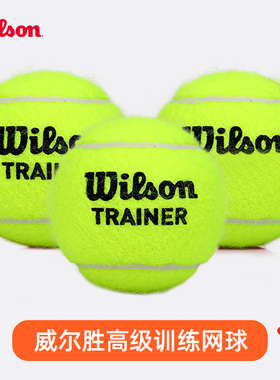 Wilson威尔胜网球训练球比赛网球威尔逊发球机耐打无压恒压网球