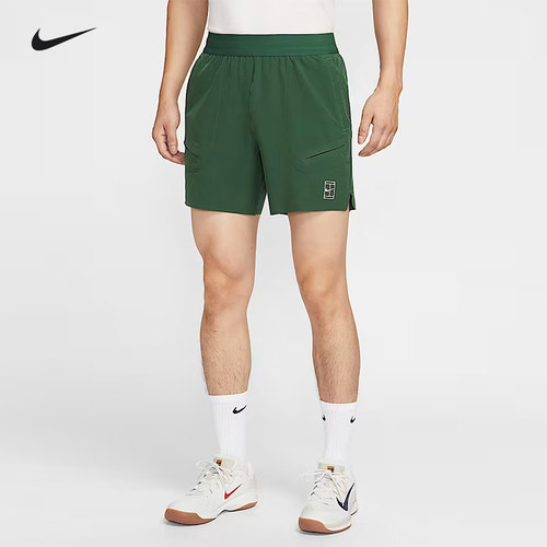 Nike耐克网球短裤男6IN SHORT网球服运动训练吸湿透气轻薄FZ6914