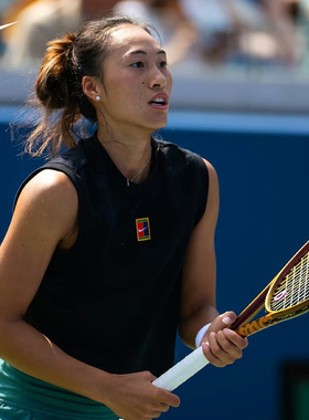 Nike耐克网球背心女郑钦文同款无袖训练短袖运动休闲T恤FQ2274