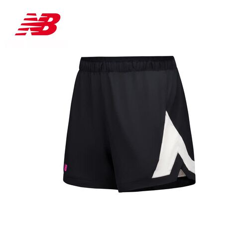 Newbalance网球服26法网新款男子网球比赛运动短裤快干透气