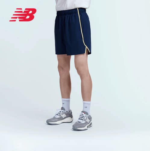 New balance NB网球服短裤男子26美网新款比赛运动快干透气正品
