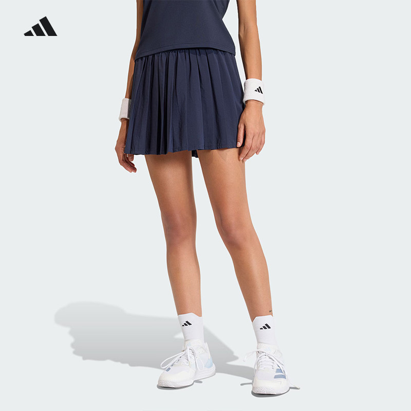 Adidas阿迪达斯网球服女26澳网新款网球裙内置底裤