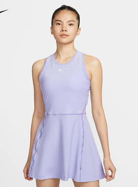 Nike耐克女子VICTORY DRI-FIT速干运动网球修身弹力连衣裙FQ1781
