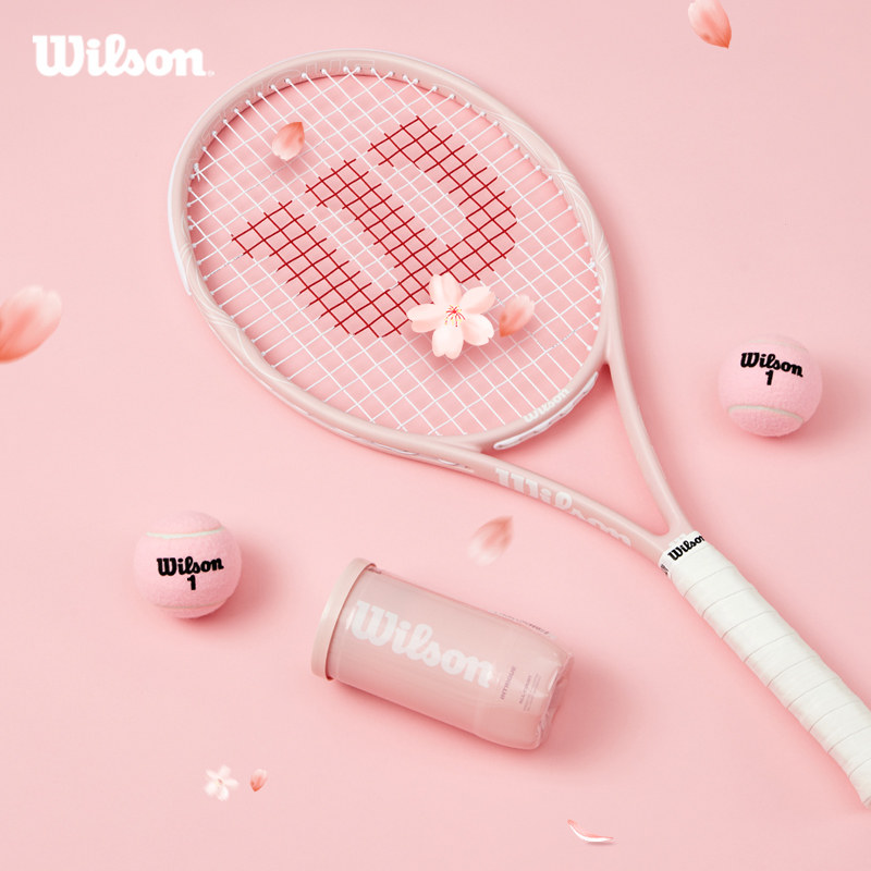Wilson威尔胜全碳素女生网球拍图片