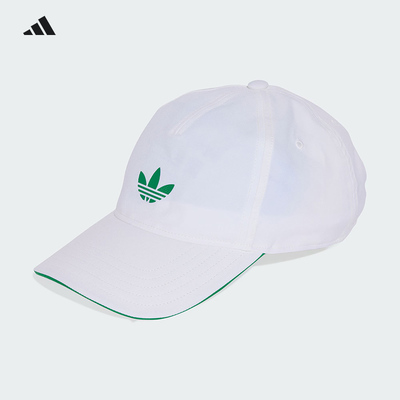 Adidas阿迪达斯三叶草温网系列网球帽运动休闲帽遮阳鸭舌帽JX8835