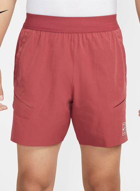Nike速干网球短裤男子耐克6IN SHORT运动训练吸湿透气轻薄FZ6914
