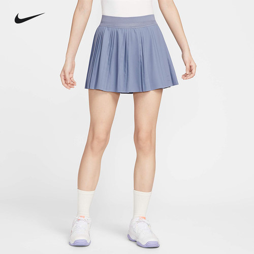 Nike耐克网球短裙25美网新款网球裙女子百褶裙防走光运动裙FZ6513
