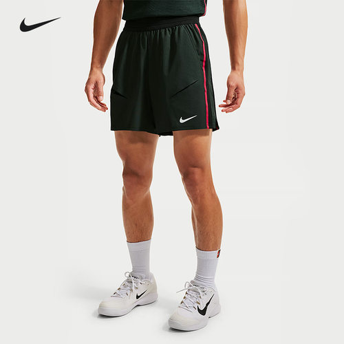 Nike耐克网球服男Dri-FIT快干运动短裤轻薄透气比赛训练休闲健身
