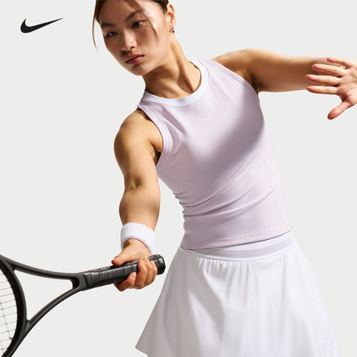 Nike安德列娃网球背心女 耐克郑钦文26美网速干无袖圆领运动上衣