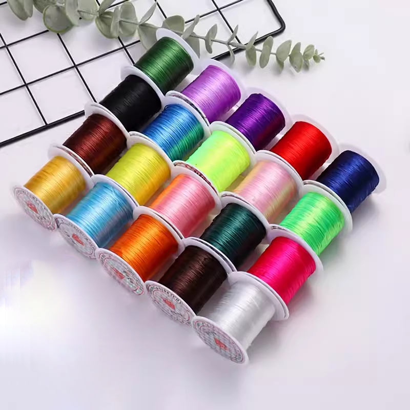 穿珠子手工串珠绳皮筋水晶弹力线绳佛珠文玩手链线松紧线扁丝耐磨,饰品/流行首饰/时尚饰品新,线,淘宝优惠券,粉丝福利购,淘宝优惠卷