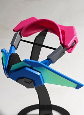 暴雪守望先锋ow2正版dva蓝牙无线耳机cos发光道具发箍