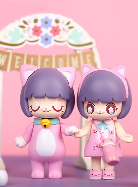 基础盲盒手办Kimmy&Miki现货