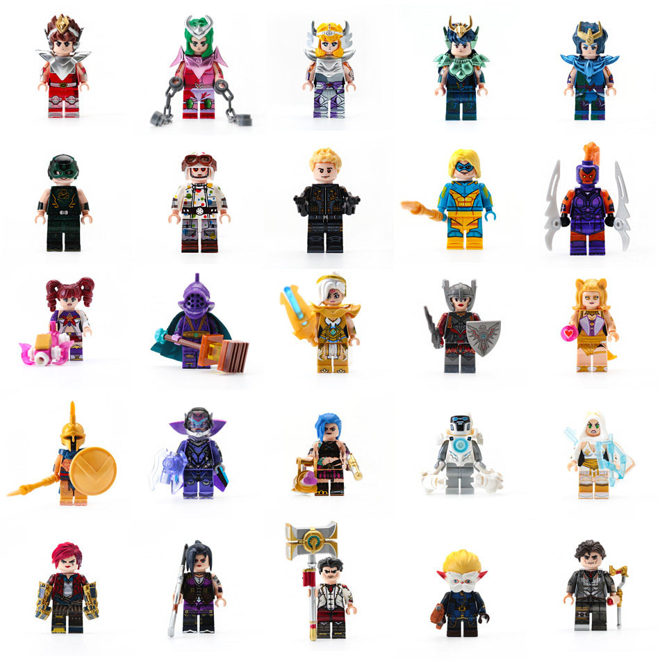 潮玩小颗粒积木人仔动漫圣斗士魔兽英雄系列蛋糕装饰手办摆件玩具,节庆用品/礼品,节日装扮用品,淘宝优惠券,粉丝福利购,淘宝优惠卷