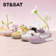St&Sat 女SSD1112CC5 运动休闲鞋 星期六春秋复古德训鞋 厚底阿甘鞋