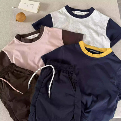 不二妈夏季中小童两件套薄款洋气