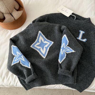 不二妈加厚针织毛衣冬季保暖宽松