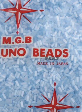 日本进口MGB星牌4.5mm拉丝猫眼蓝色管珠364#，450克/包