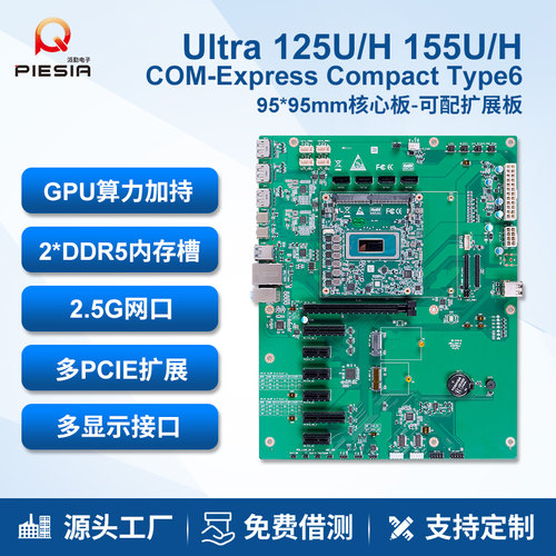 派勤14代Ultra核心板125/155u