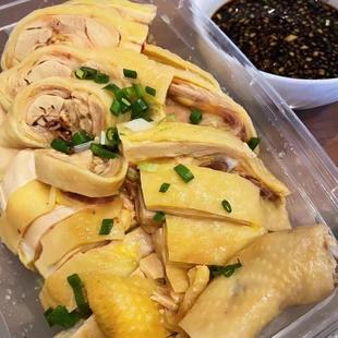 【小绍兴招牌白斩鸡】小绍兴白斩鸡,香嫩爽滑,鸡肉Q弹一盒350克