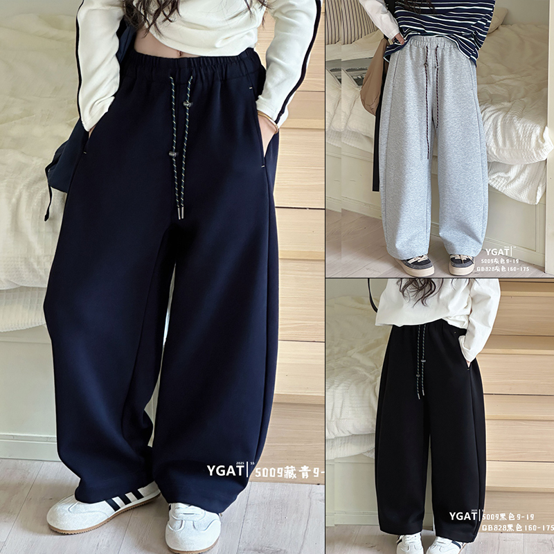 阳光爱橦童装运动休闲裤弯刀裤