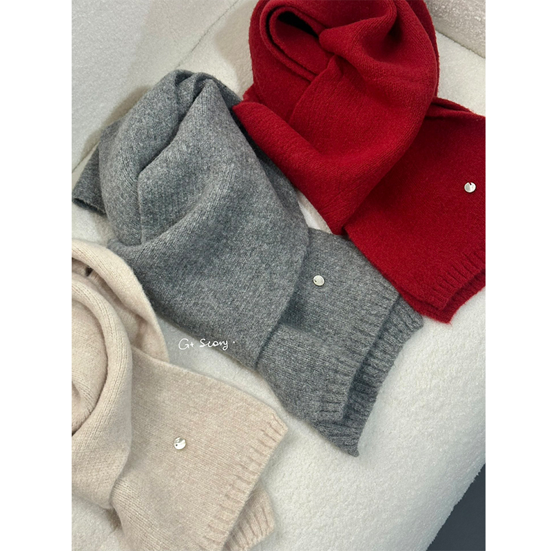 G＋儿童软糯针织围巾保暖围脖