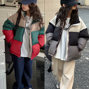 唐家品牌童装2023冬新款儿童90白鸭绒圣诞羽绒服男女童外套潮2375