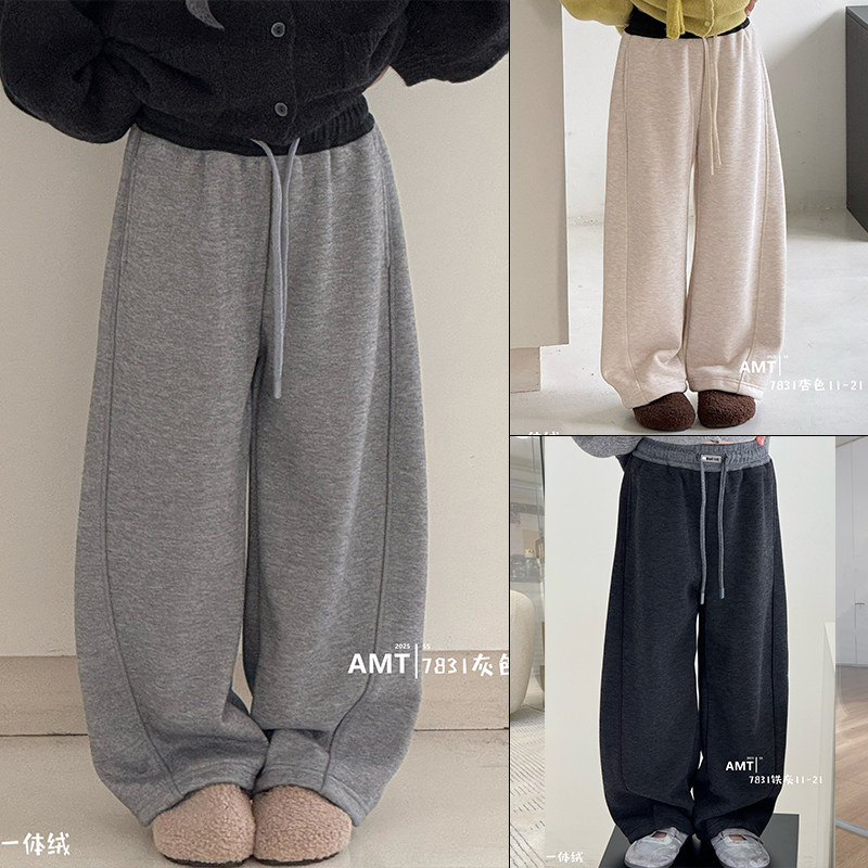 爱木橦童装2025冬款新款休闲裤